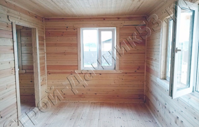 4 Брусовой дом ОД-8 7×9, 63 м², Московская область, Деревня Андреевское (3)